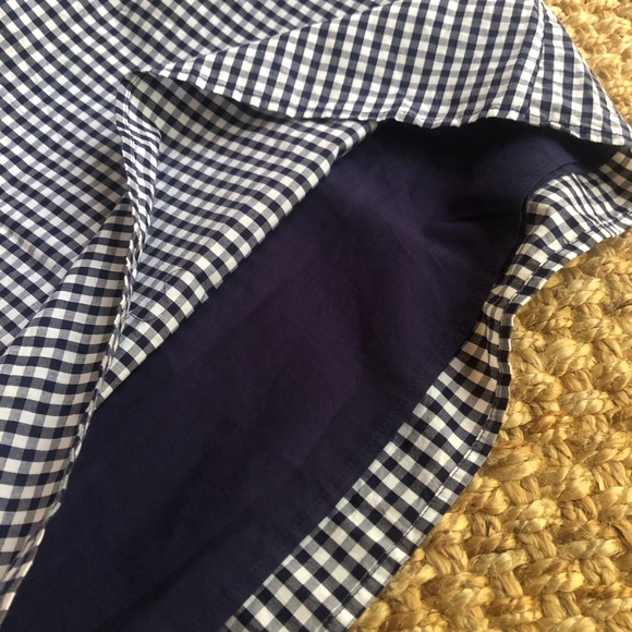 New w Tag: Anthropologie Puff Sleeve Gingham Dress. Size Large - Picture 7 of 11